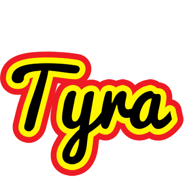 Tyra flaming logo