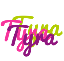 Tyra flowers logo