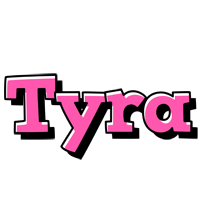 Tyra girlish logo