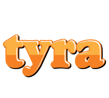 Tyra orange logo