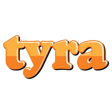 Tyra orange logo