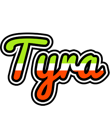 Tyra superfun logo