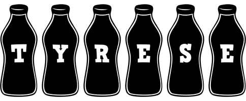 Tyrese bottle logo