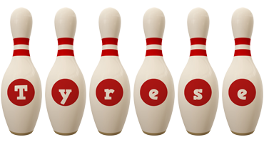 Tyrese bowling-pin logo