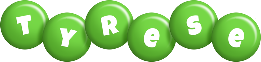 Tyrese candy-green logo