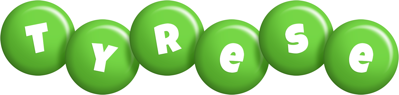 Tyrese candy-green logo
