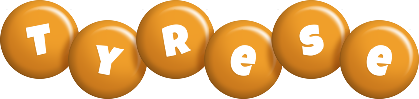 Tyrese candy-orange logo