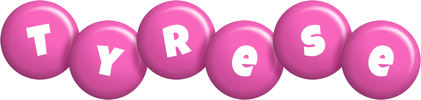 Tyrese candy-pink logo