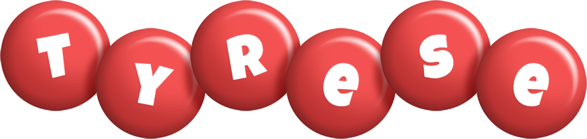 Tyrese candy-red logo