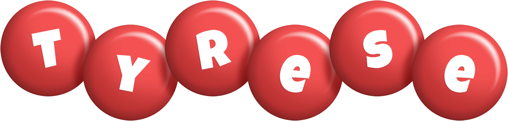 Tyrese candy-red logo