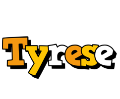 Tyrese cartoon logo