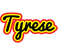 Tyrese flaming logo