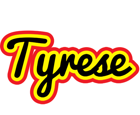 Tyrese flaming logo