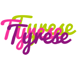 Tyrese flowers logo