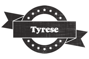 Tyrese grunge logo