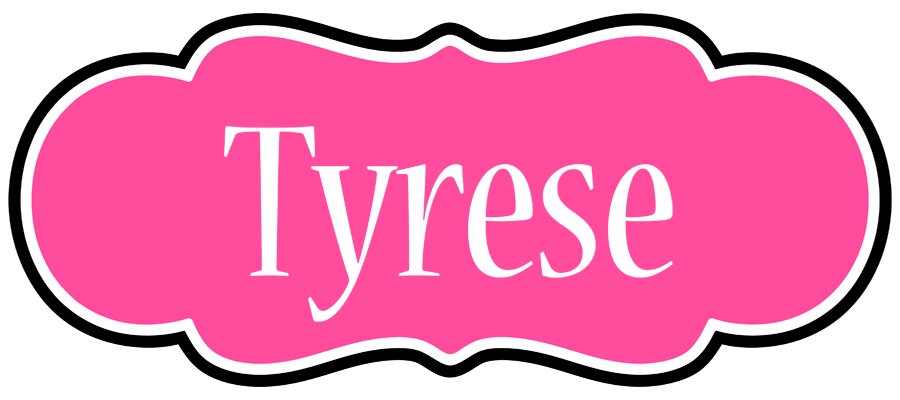 Tyrese invitation logo