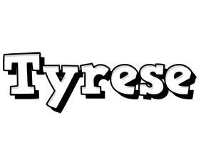 Tyrese snowing logo