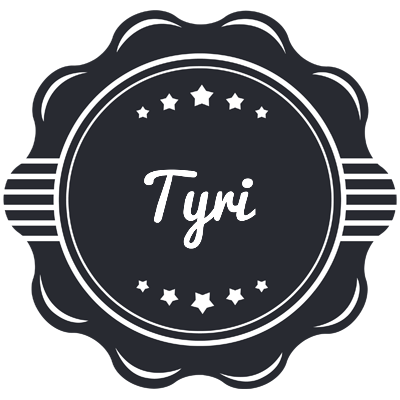 Tyri badge logo