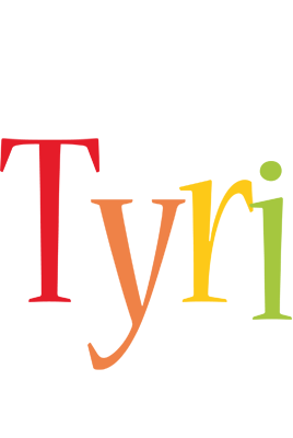 Tyri birthday logo