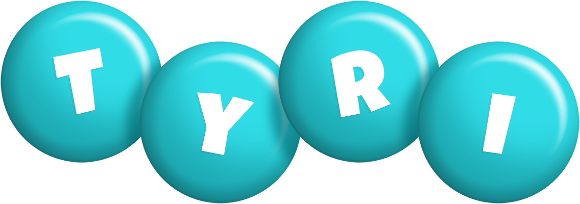 Tyri candy-azur logo