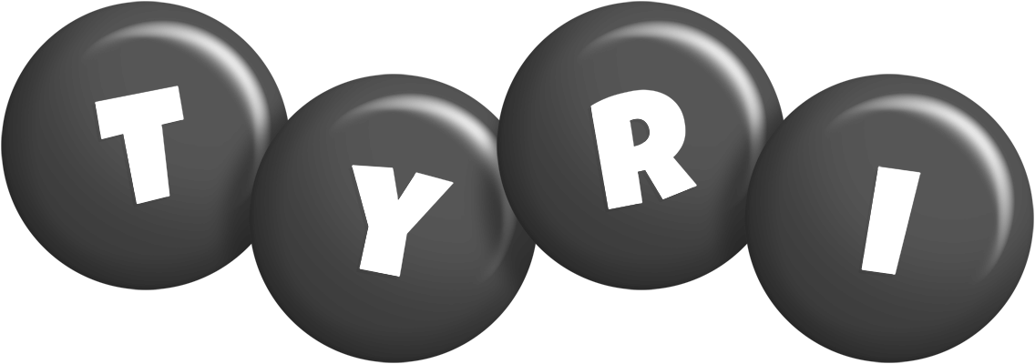 Tyri candy-black logo