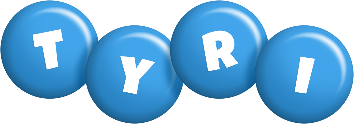 Tyri candy-blue logo