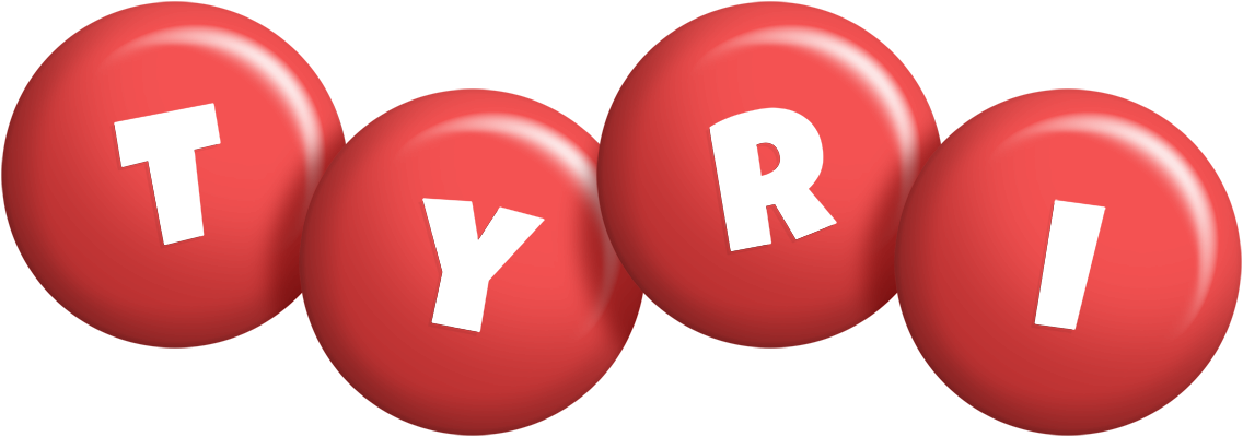 Tyri candy-red logo