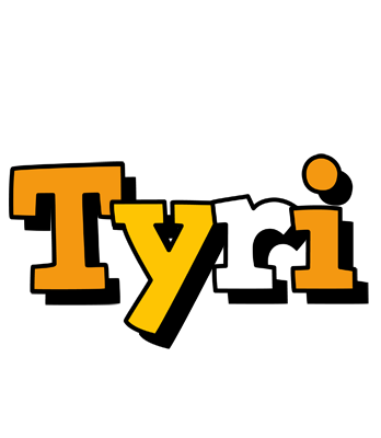 Tyri cartoon logo