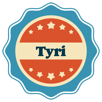 Tyri labels logo