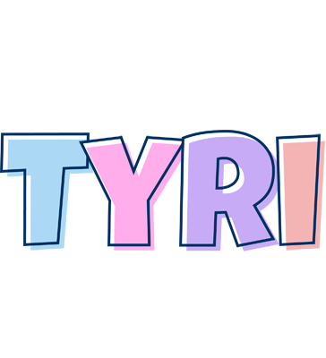 Tyri pastel logo