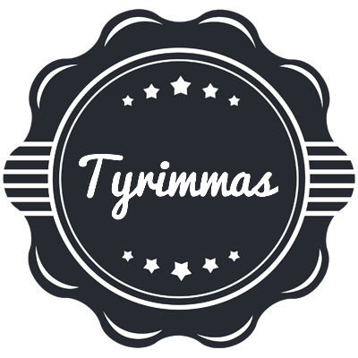 Tyrimmas badge logo