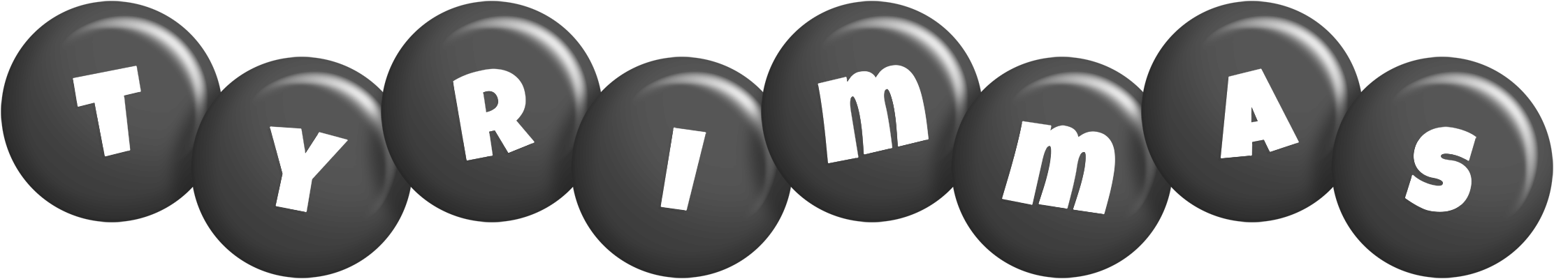 Tyrimmas candy-black logo