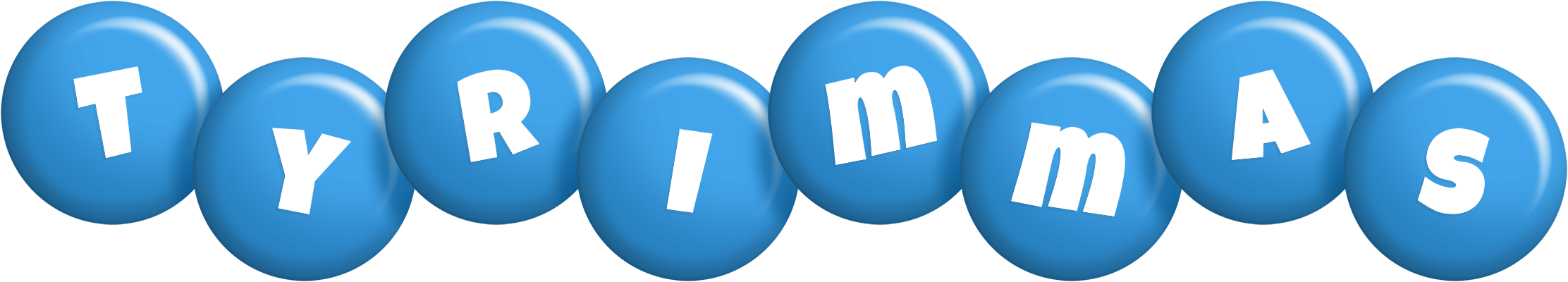 Tyrimmas candy-blue logo