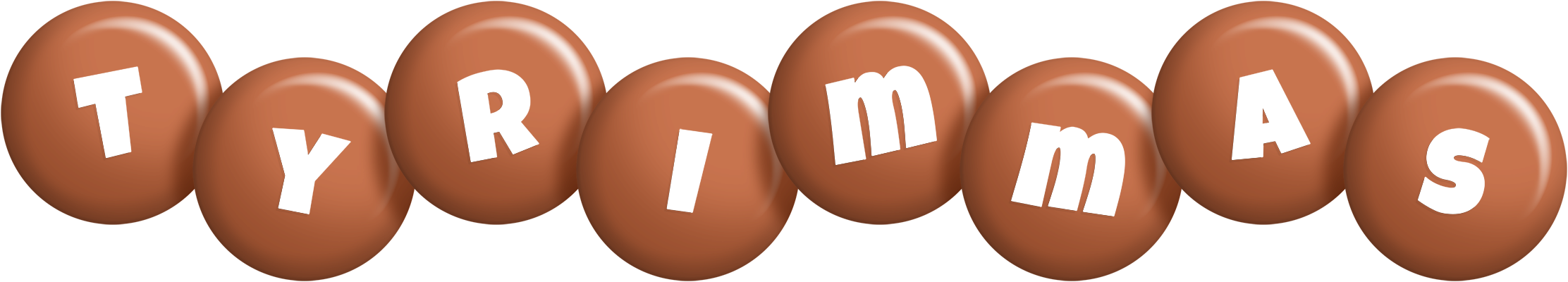 Tyrimmas candy-brown logo