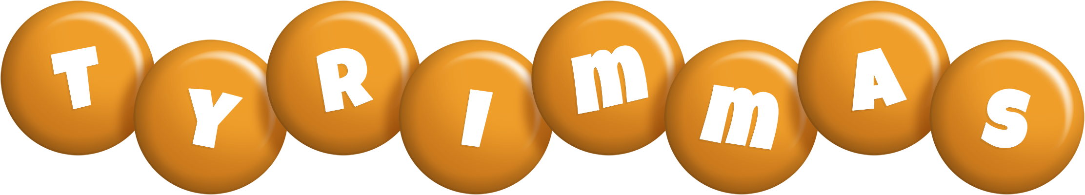 Tyrimmas candy-orange logo