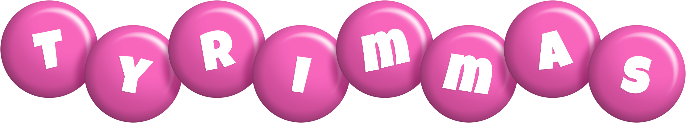 Tyrimmas candy-pink logo