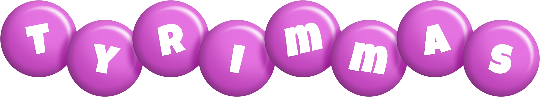 Tyrimmas candy-purple logo