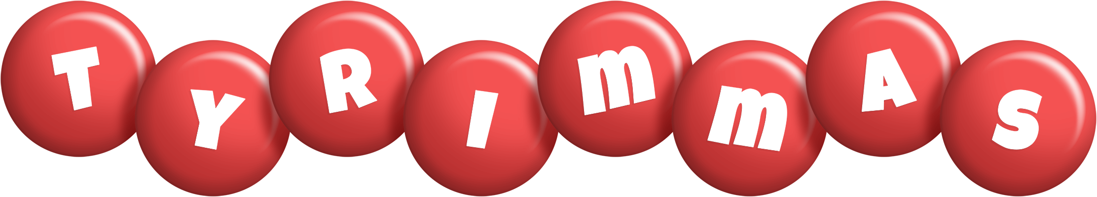 Tyrimmas candy-red logo