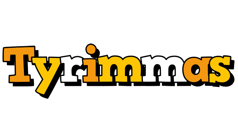 Tyrimmas cartoon logo