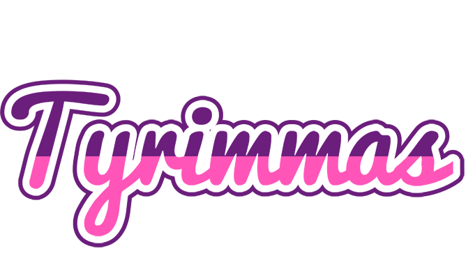Tyrimmas cheerful logo