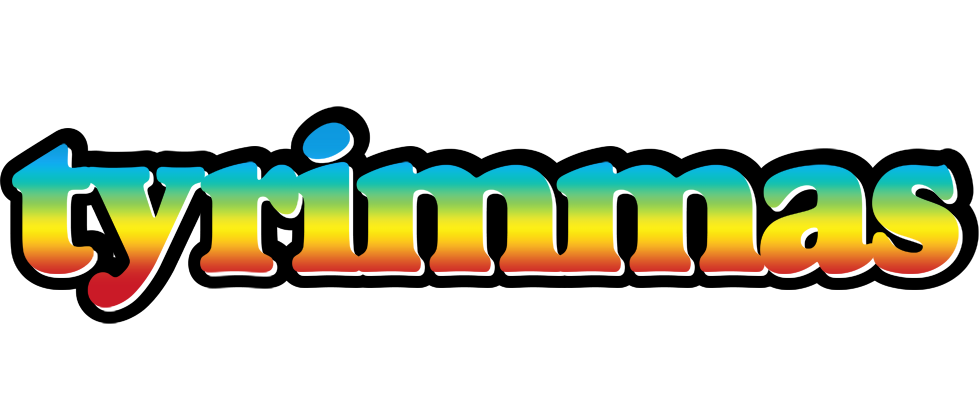 Tyrimmas color logo