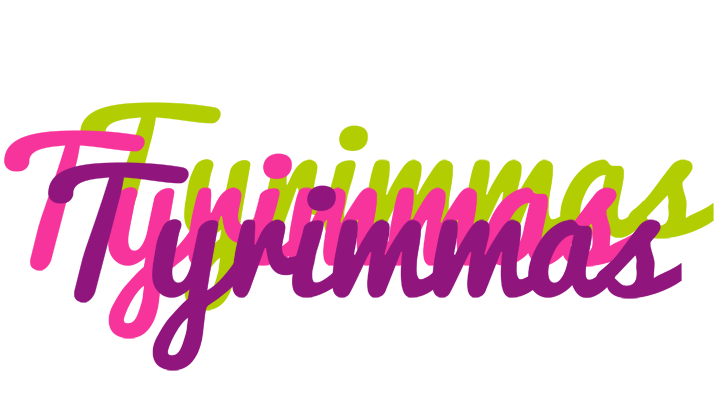 Tyrimmas flowers logo