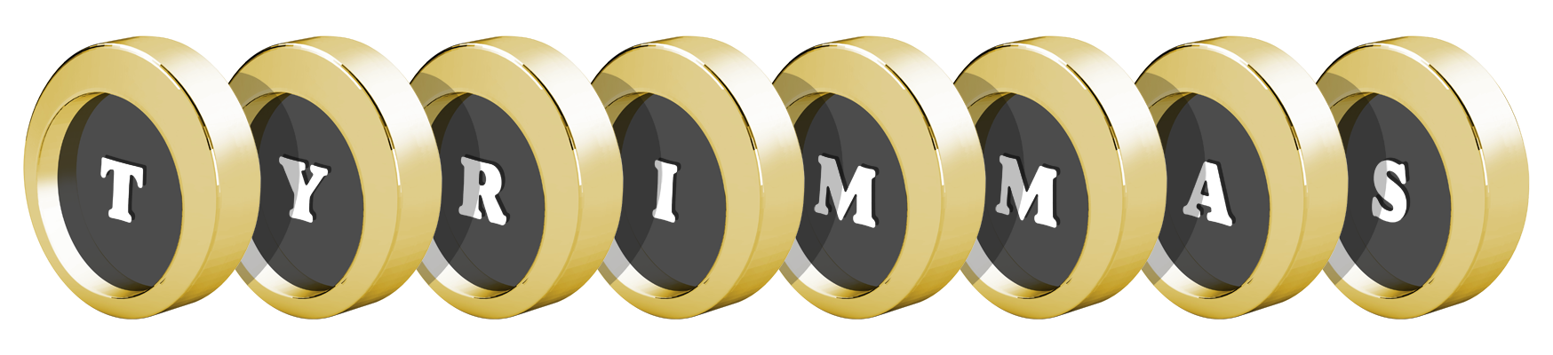 Tyrimmas gold logo