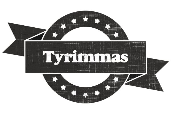 Tyrimmas grunge logo