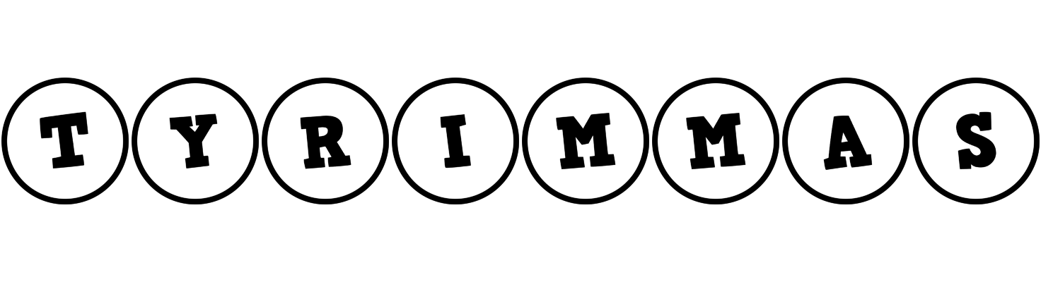 Tyrimmas handy logo
