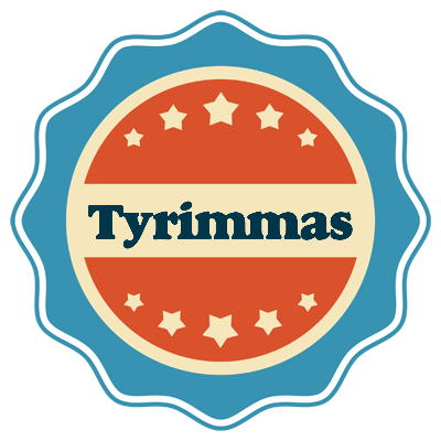 Tyrimmas labels logo