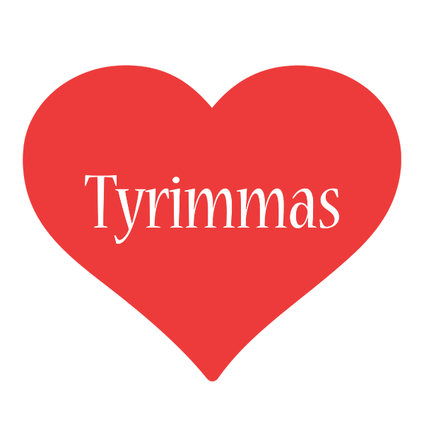 Tyrimmas love logo