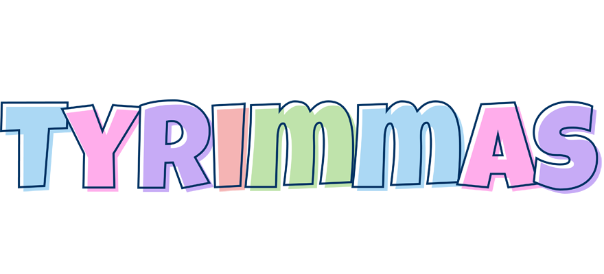 Tyrimmas pastel logo