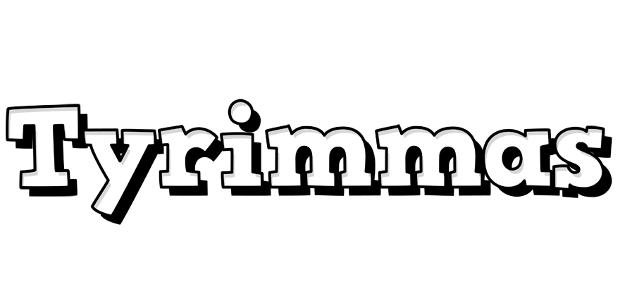 Tyrimmas snowing logo