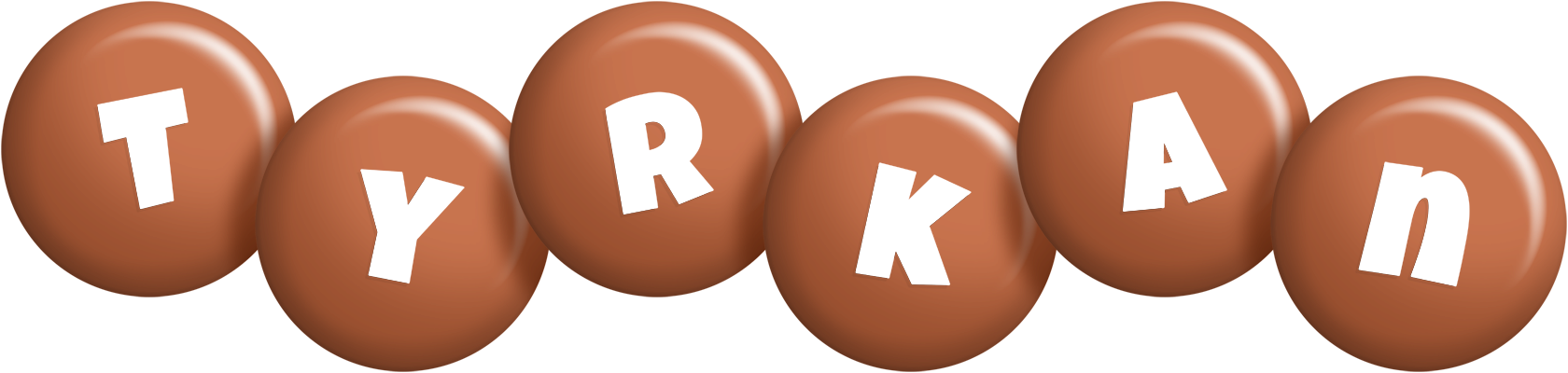 Tyrkan candy-brown logo